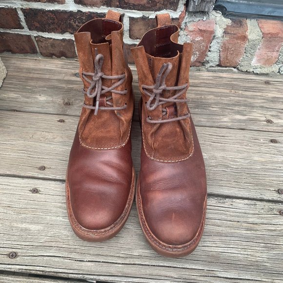 Clarks Trace Dusk Mahogany Leather Mens size 10,5 main image 6
